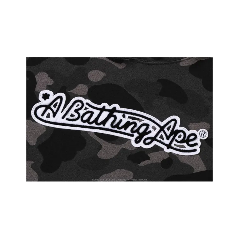 Bape X Coca Cola Color Camo Ape Head Pullover Hoodie-2
