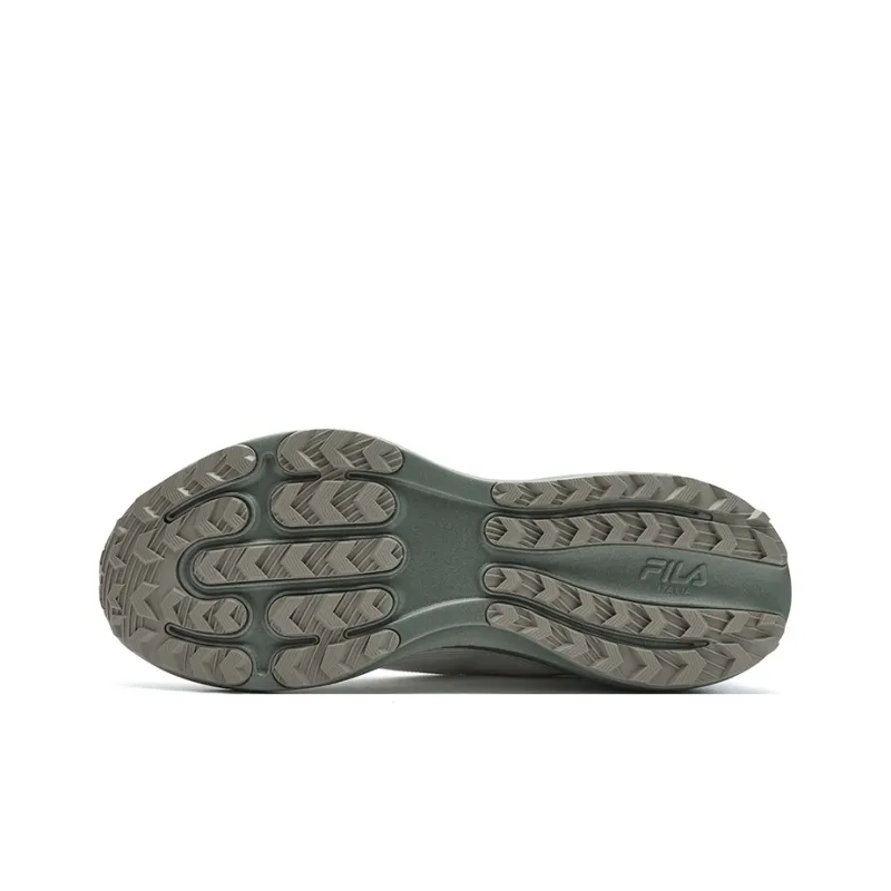 FILA NUVOLE 3 Cushioning Slip Resistant Low Top Outdoor Shoes Men's Mercerization Green-4