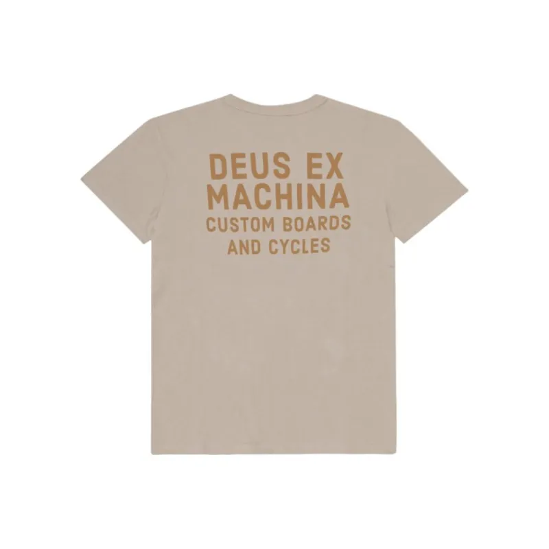 Deus Ex Machina T Shirt Men's Light Umber-1