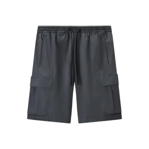 Jiumuwang Men's Pants Expert Casual Shorts Men's Gray+Loose Fit