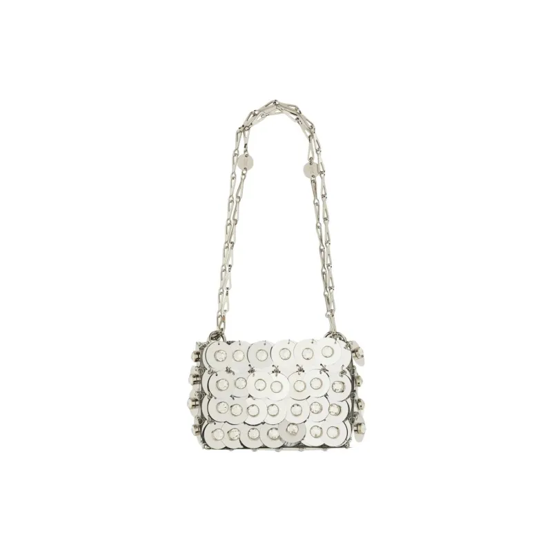 Paco Rabanne Polyester Shoulder Bag Women's Silver-0
