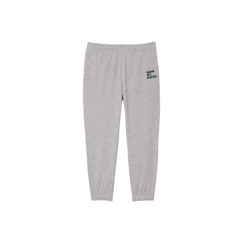 LACOSTE Casual Pants Unisex Gray Gray-0