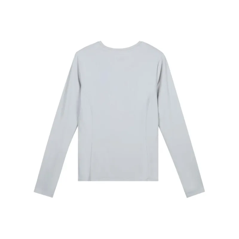 QIAODAN Regular T Shirt Women's Light Moss Gray-1