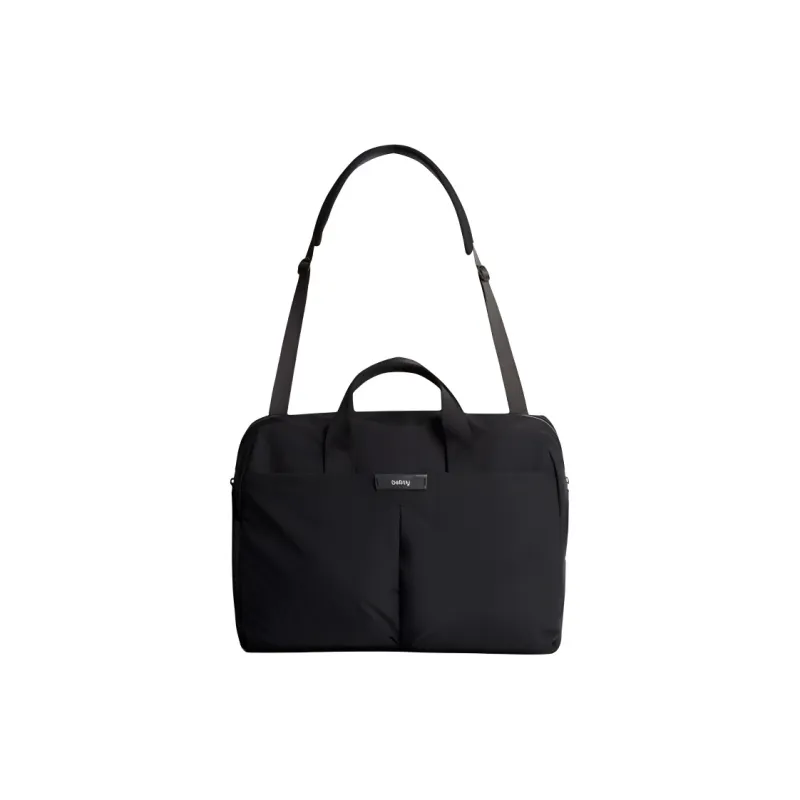 BELLROY Nylon Fabric Shoulder Bag, Crossbody Bag, Handbag Unisex Midnight Black-0