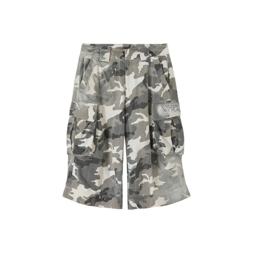 CONP Cargo Jaqueta Midi Unisex Gray linen