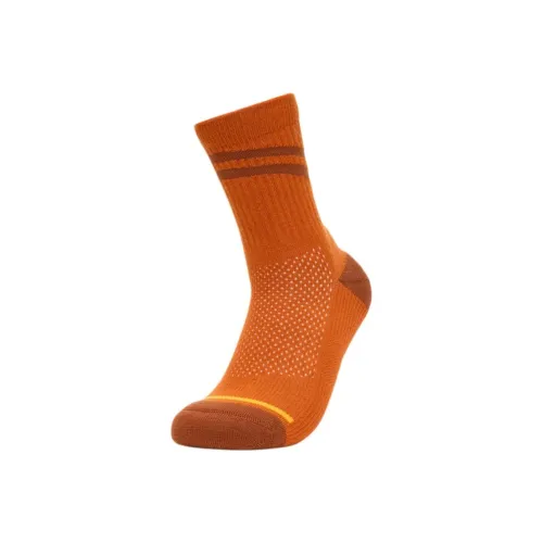 HOKA ONE ONE Mid Calf Socks Unisex 1 Pack Orange