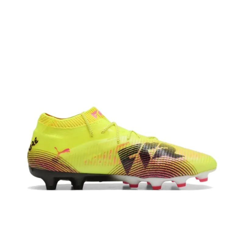 PUMA Future 8 Ultimate Artificial Ground Anti Slip Wear Resistant Soccer Shoes Unisex Yellow-1