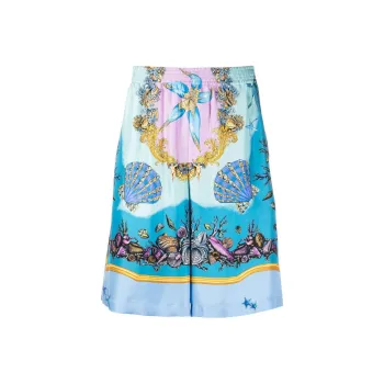 VERSACE Trésor De La Mer Silk Shorts