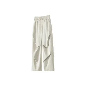 LOOX! Casual Pants Unisex Army Green