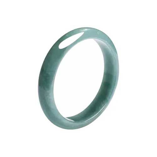 ZHOUBAIFU Glutinous Jade Jadeite Bangles Women's
