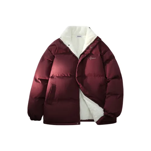 EMPORIO ARMANI Puffer Jacket Womens Red