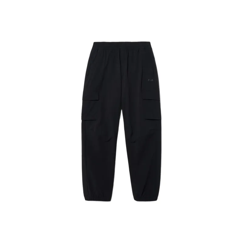 FILA Casual Pants Unisex Black-0