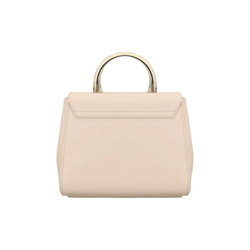 Furla Leather One Shoulder Handbag Women's Beige-1