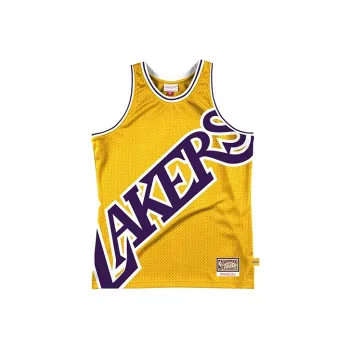 Mitchell Ness Basketball Jerseys Men Yellow