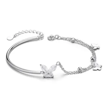 Good Quality S925 Silver Bracelets Women's