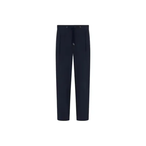 GIORGIO ARMANI Single pleat Linen canvas Trousers