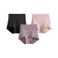 Strong Tummy-Tucking Cotton Style-Classic Black+Light Pink+Lotus Root, Purple