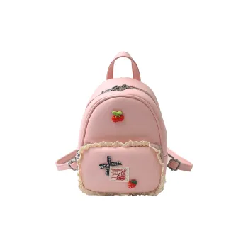 HCXK PU Backpack Women's Multicolor