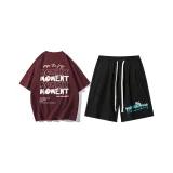 Clothing Sets (Burgundy Top+Black Pants)