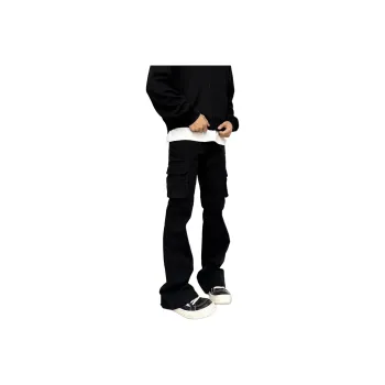 Pirkadat Casual Pants Unisex Black
