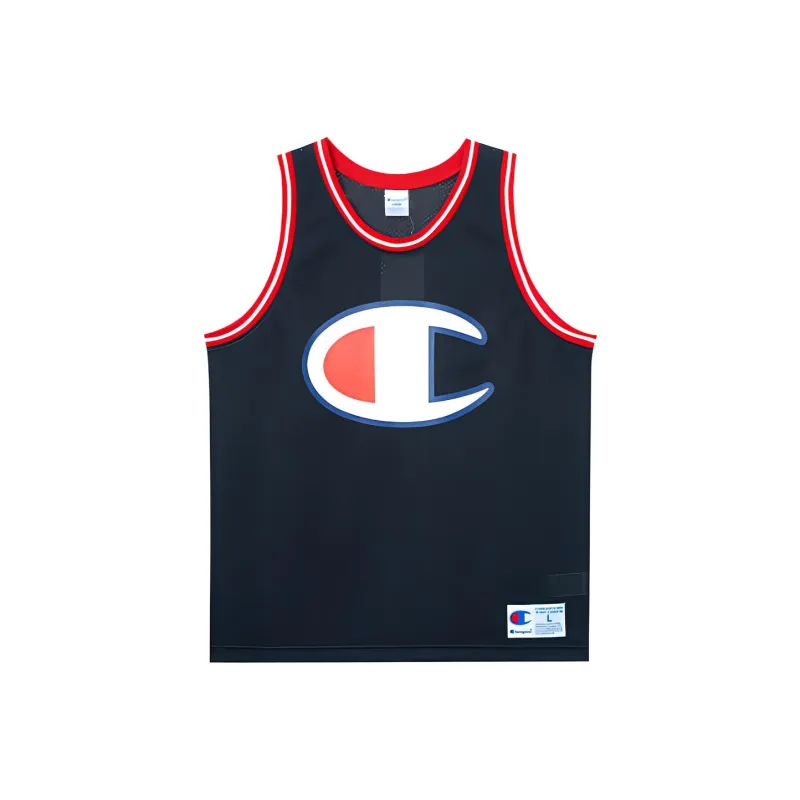 Champion Basketball Jerseys Unisex Navy Blue-0