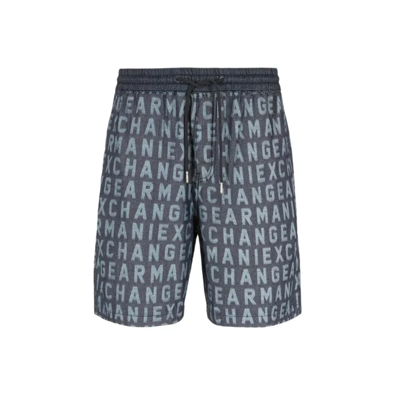 ARMANI EXCHANGEAE Denim Shorts Men's Dark Gray-0