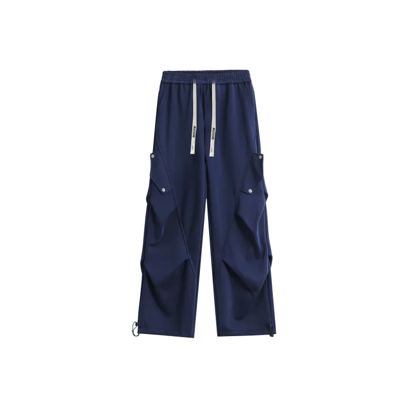 WKOOG Casual Pants Unisex Black-6