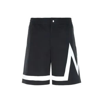 Moncler Logo Bermuda Shorts