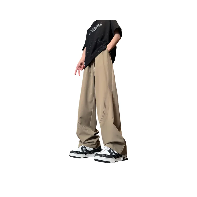 Fakeyoung Casual Pants Unisex-11
