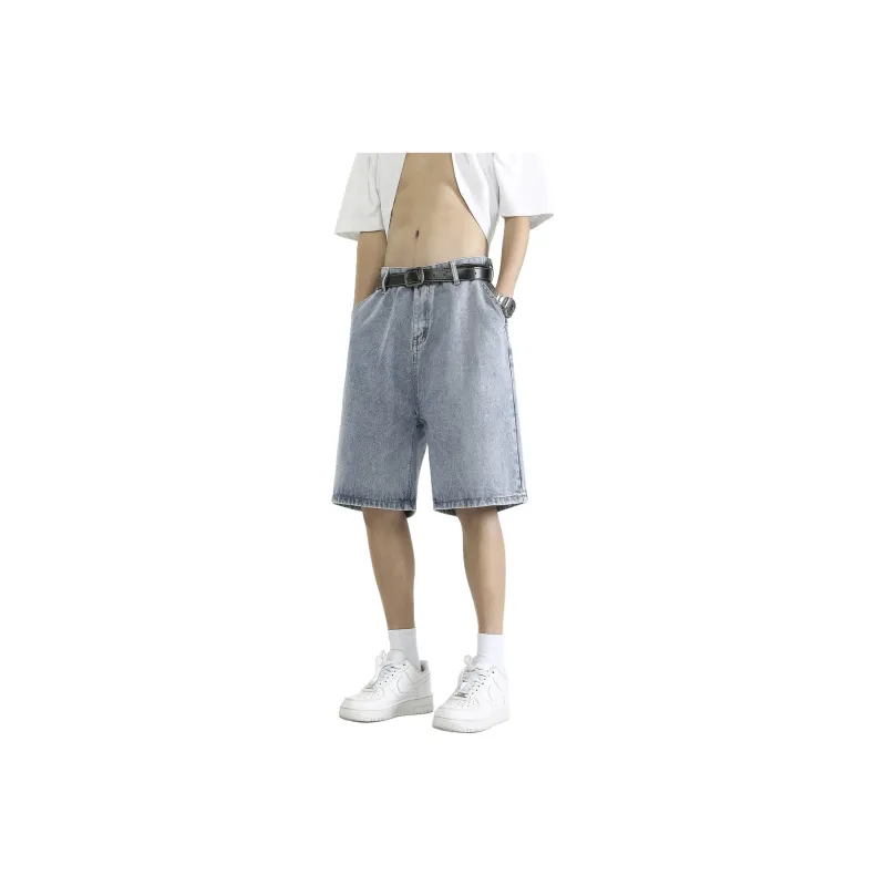 CREAZIONI LA FANTASIA E MOBILE Denim Shorts Unisex-6