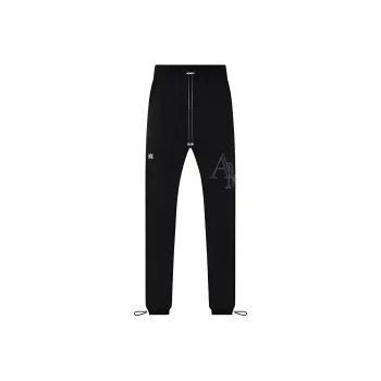 AMIRI Staggered Sweatpant Casual Pants Men's Black