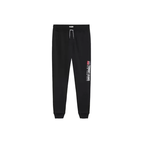 Tommy Hilfiger Big And Tall Slim Fit NYC Sweatpant Casual Pants Men's Black