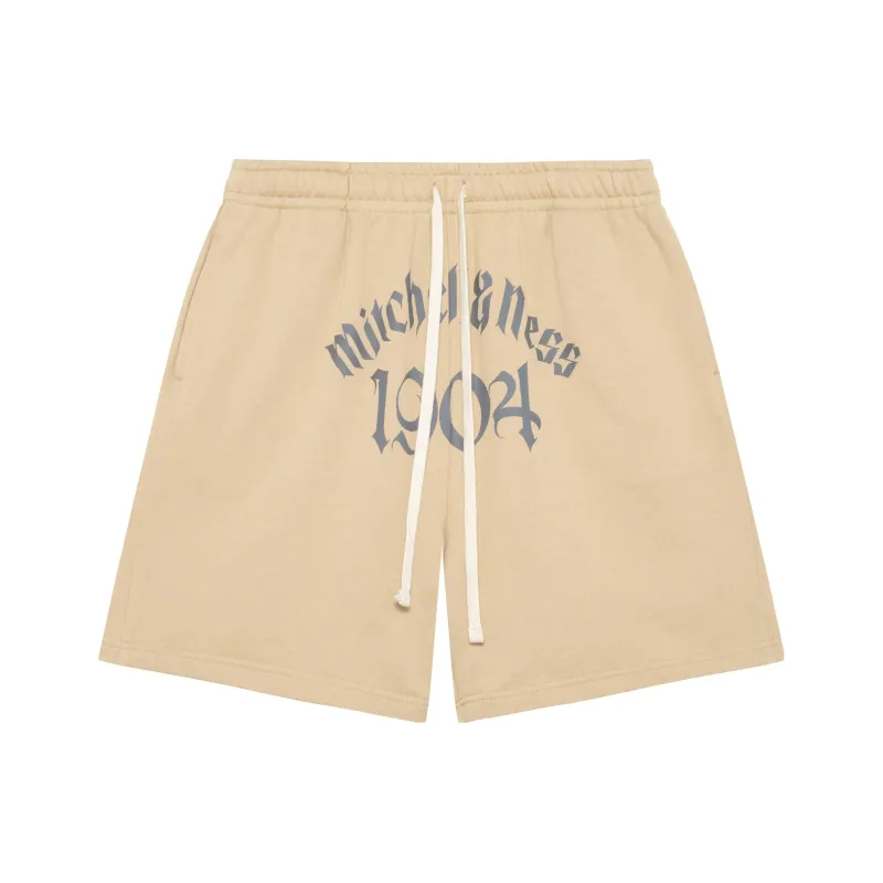 Mitchell Ness Casual Shorts Unisex Brown-0