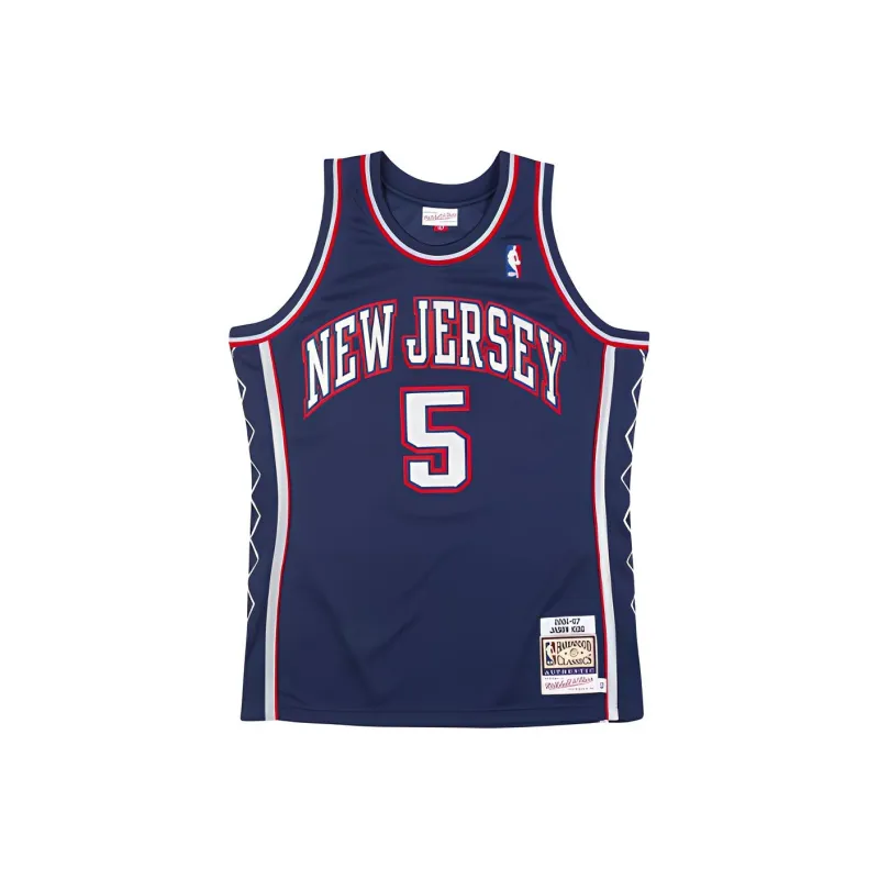 Mitchell Ness Nj Nets Authentic Jersey-0