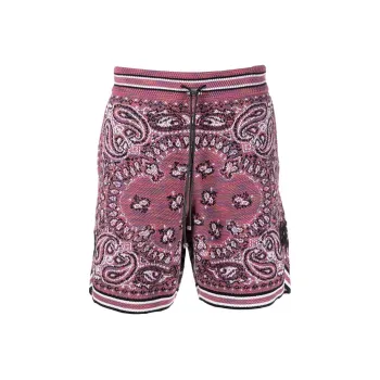AMIRI Space Dye Bandana Shorts