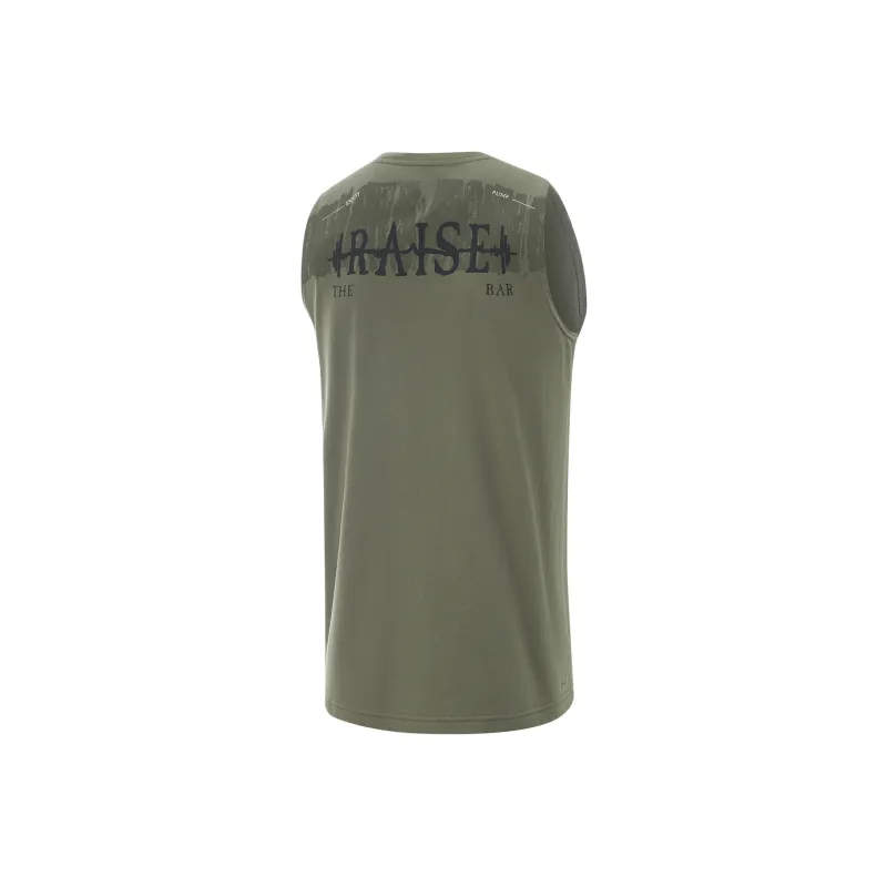LiNing Fitness Series Tank Top Men's Tea Green-1