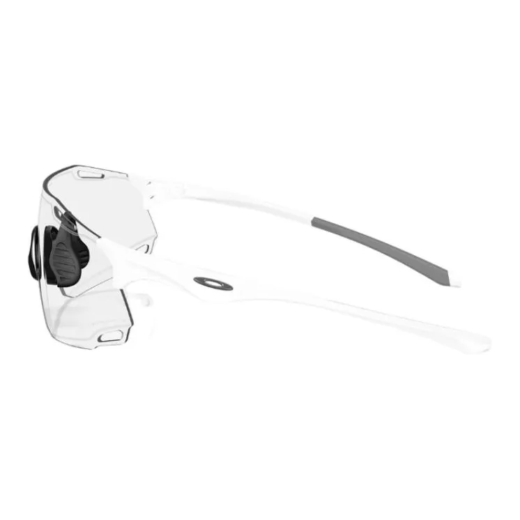 Oakley Irregular Shape Sunglasses Unisex White-1