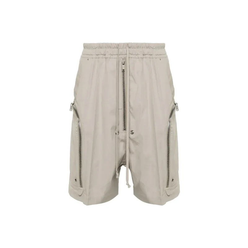 RICK OWENS Bauhaus Drop crotch Shorts-0