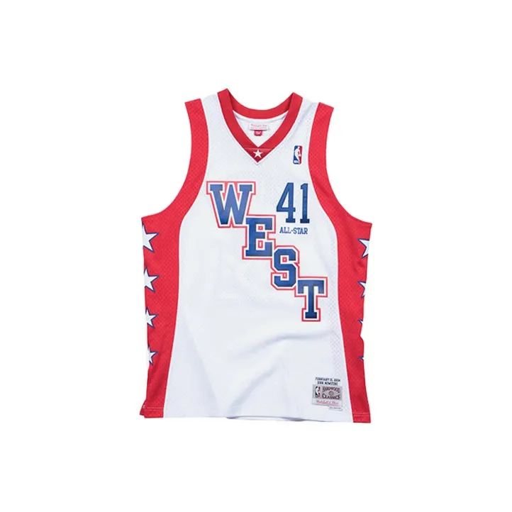 Mitchell Ness Basketball Jerseys Men White-0