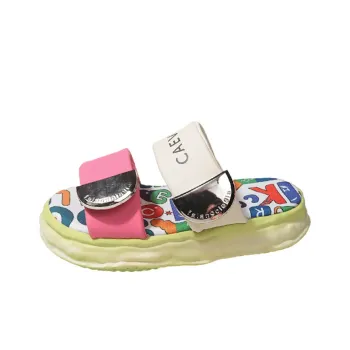 Take The Qin Rubber Sole Slip Resistant Quick Dry Massage Cushioning Slide Slippers Women's Gift Box Set