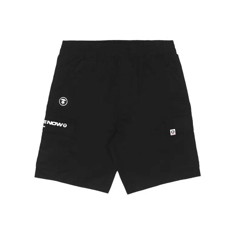 Aape By *A Bathing APE® Logo appliqué Cargo Shorts-0