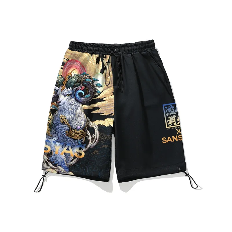 SANSYAS Casual Shorts Unisex-27