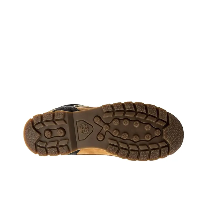 Timberland Euro Sprint Anti Slip Wear Resistant Mid Top Hiking Shoes Unisex Light Brown-4