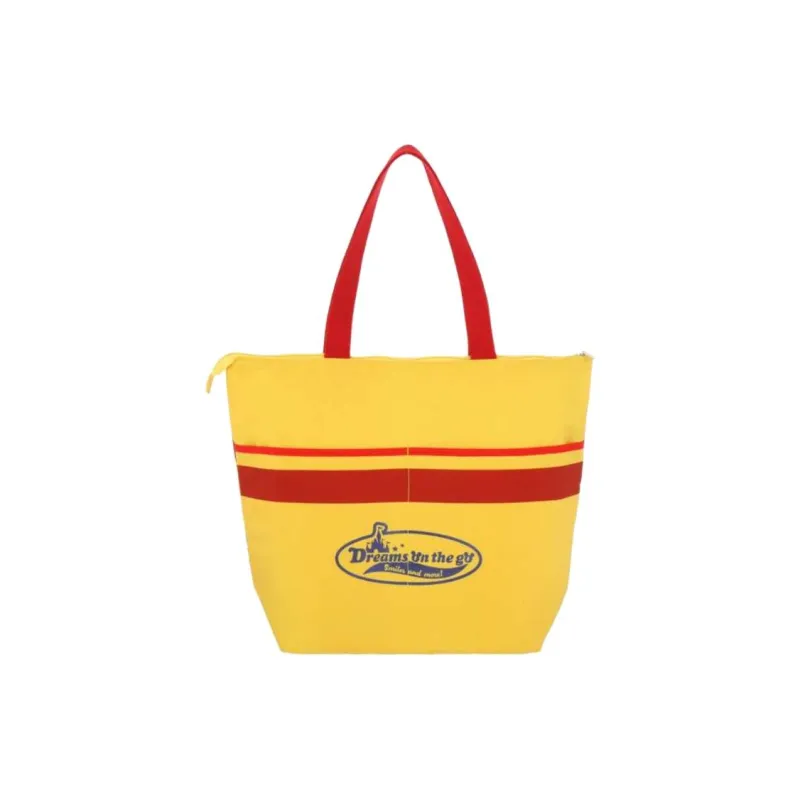 Disney Polyester Handbag Unisex Yellow & Red-2