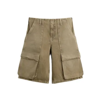 ZARA Denim Shorts Men's Cigar Gray
