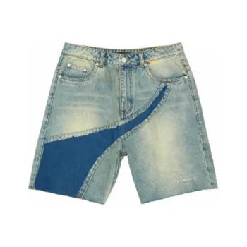 Randomevent Denim Shorts Unisex Blue