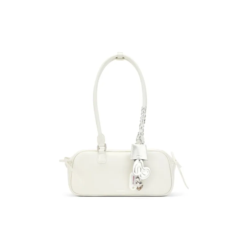 MCMIKO Cow Leather Shoulder Bag Regular Women's Cool White-0