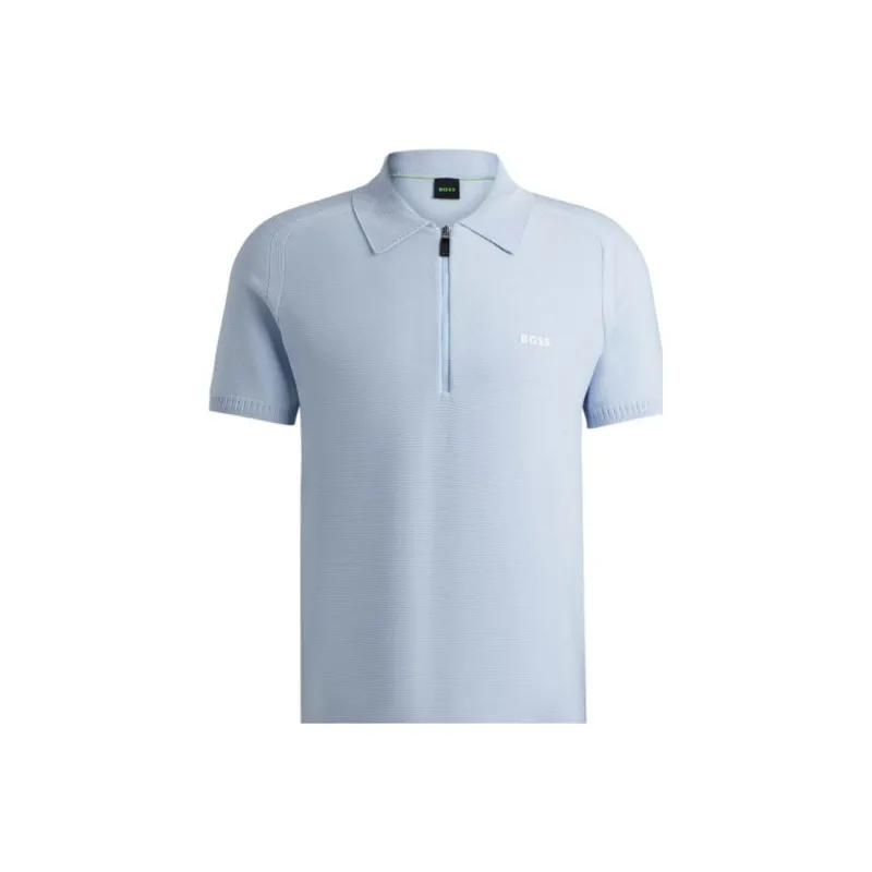 HUGO BOSS Polo Shirt Men's Light Blue-1