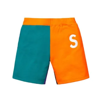 Supreme S Logo Colorblocked Sweatshort