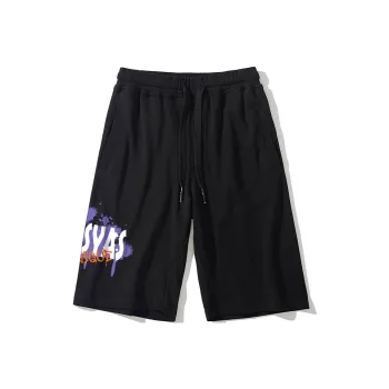 SANSYAS Casual Shorts Unisex Black